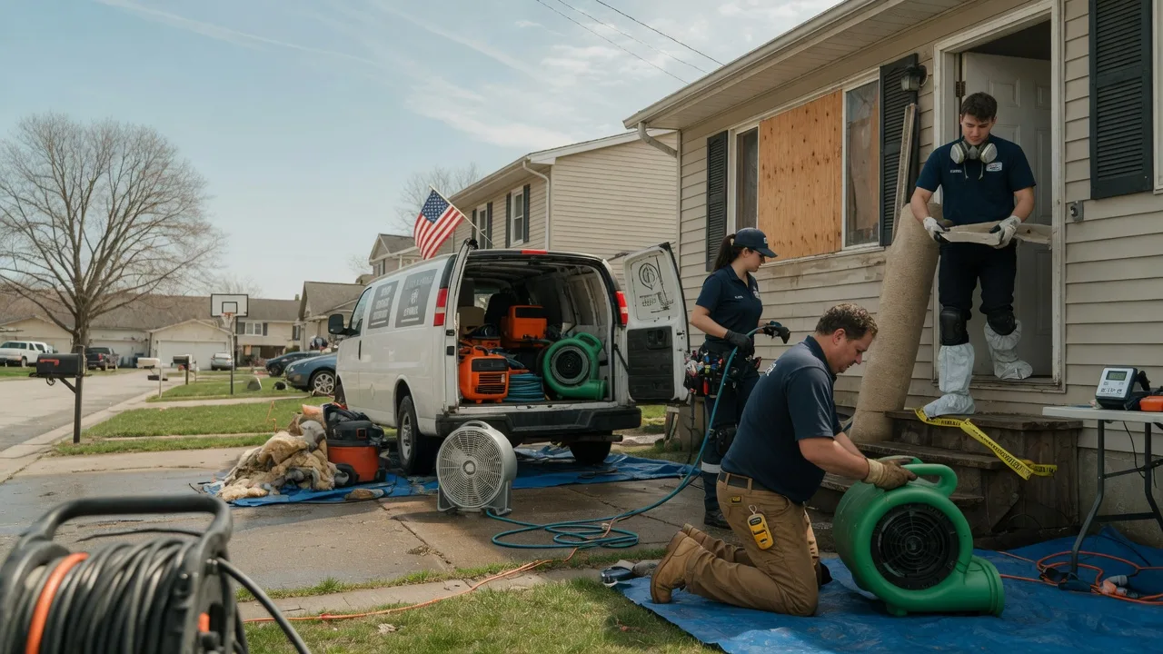 Water Damage Restoration in Roseville, CA near me